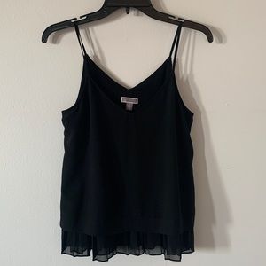Chelsea 28 black tank blouse